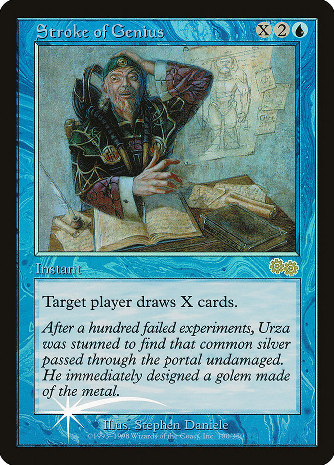 Stroke of Genius [Judge Gift Cards 1998] - Magic: The Gathering - Card Brawlers | Quebec | Canada |