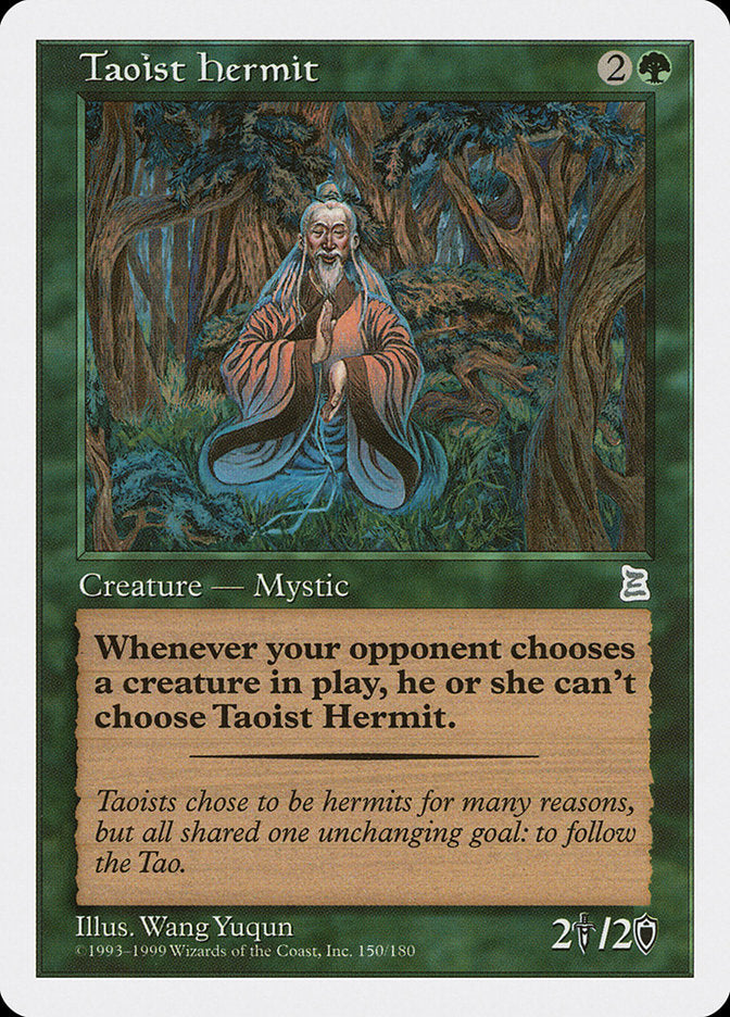 Taoist Hermit [Portal Three Kingdoms] - Magic: The Gathering - Card Brawlers | Quebec | Canada |