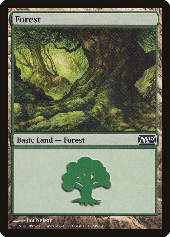 Forest (249) [Magic 2010] - Magic: The Gathering - Card Brawlers | Quebec | Canada |