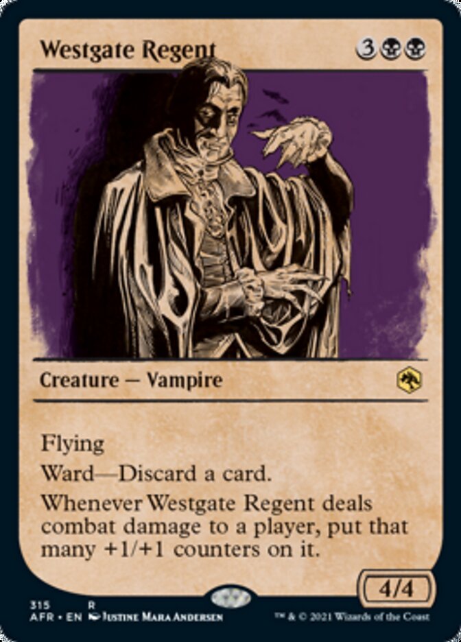Westgate Regent (Showcase) [Dungeons & Dragons: Adventures in the Forgotten Realms] - Magic: The Gathering - Card Brawlers | Quebec | Canada |