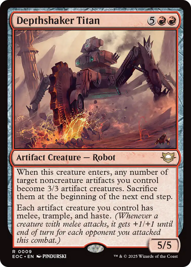 Depthshaker Titan [Edge of Eternities Commander] - Magic: The Gathering - Card Brawlers | Quebec | Canada |