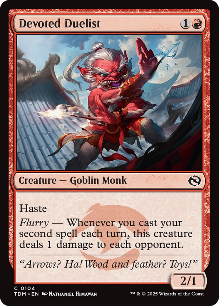 Devoted Duelist [Tarkir: Dragonstorm] - Magic: The Gathering - Card Brawlers | Quebec | Canada |