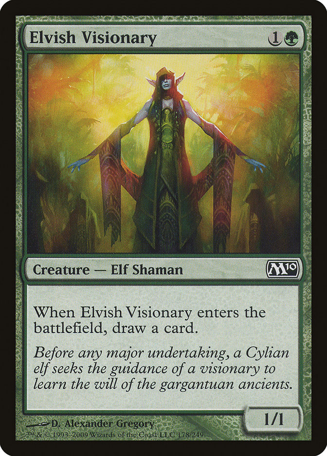 Elvish Visionary [Magic 2010] - Magic: The Gathering - Card Brawlers | Quebec | Canada |