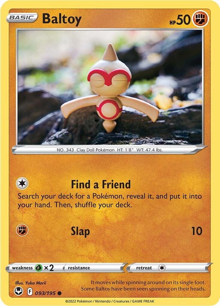 Baltoy (093/195) [Sword & Shield: Silver Tempest] - Pokémon - Card Brawlers | Quebec | Canada |