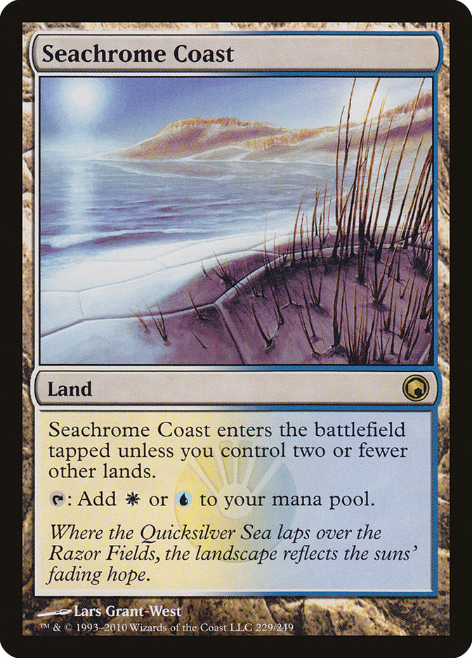 Seachrome Coast [Scars of Mirrodin] - Magic: The Gathering - Card Brawlers | Quebec | Canada |
