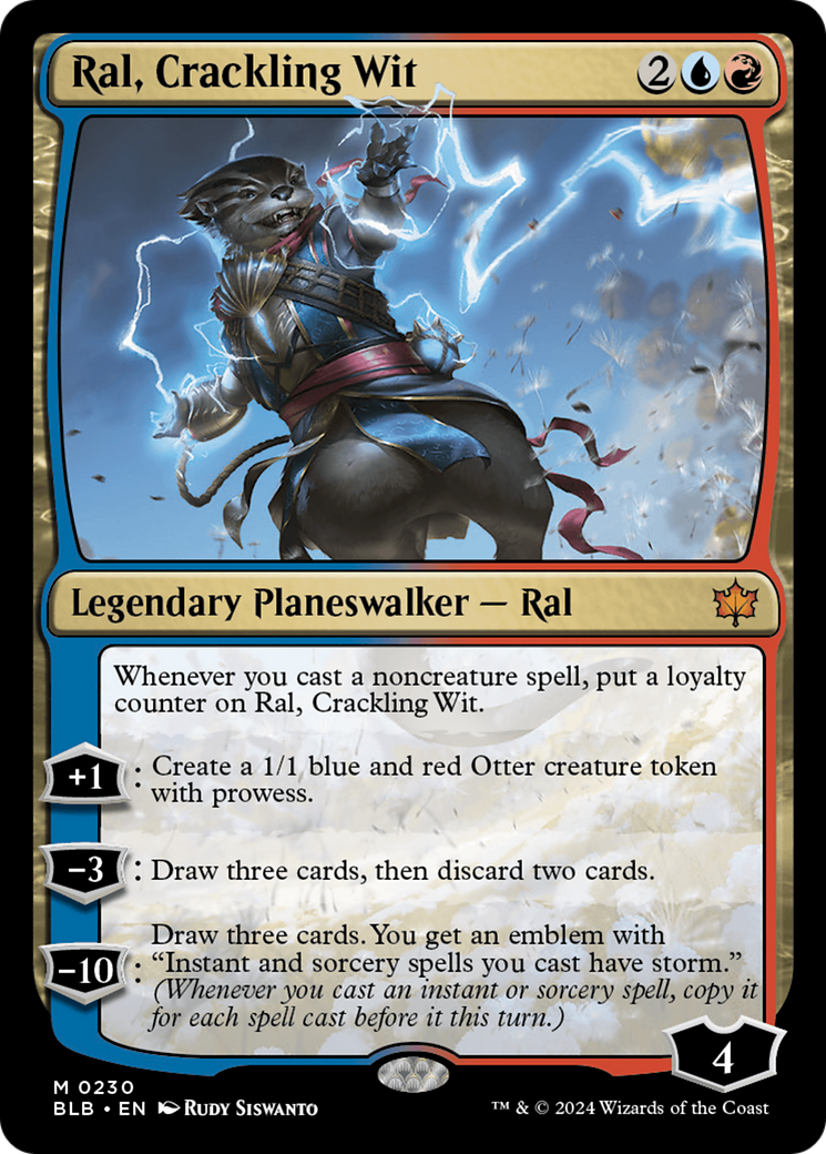 Ral, Crackling Wit [Bloomburrow] - Magic: The Gathering - Card Brawlers | Quebec | Canada |