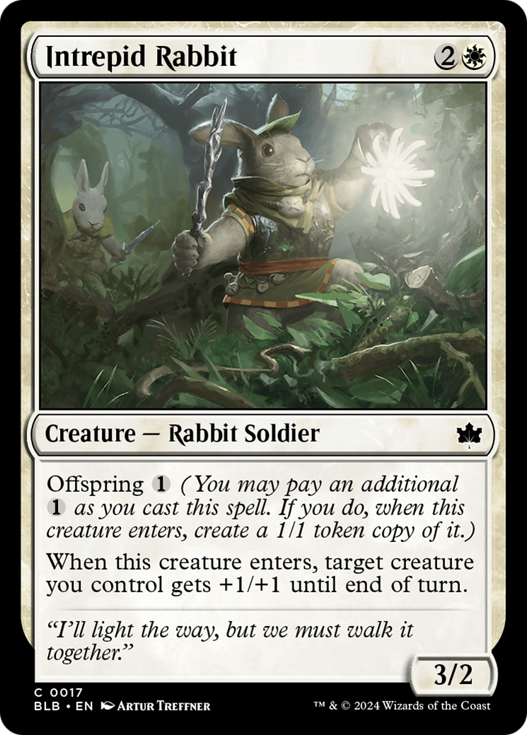 Intrepid Rabbit [Bloomburrow] - Magic: The Gathering - Card Brawlers | Quebec | Canada |