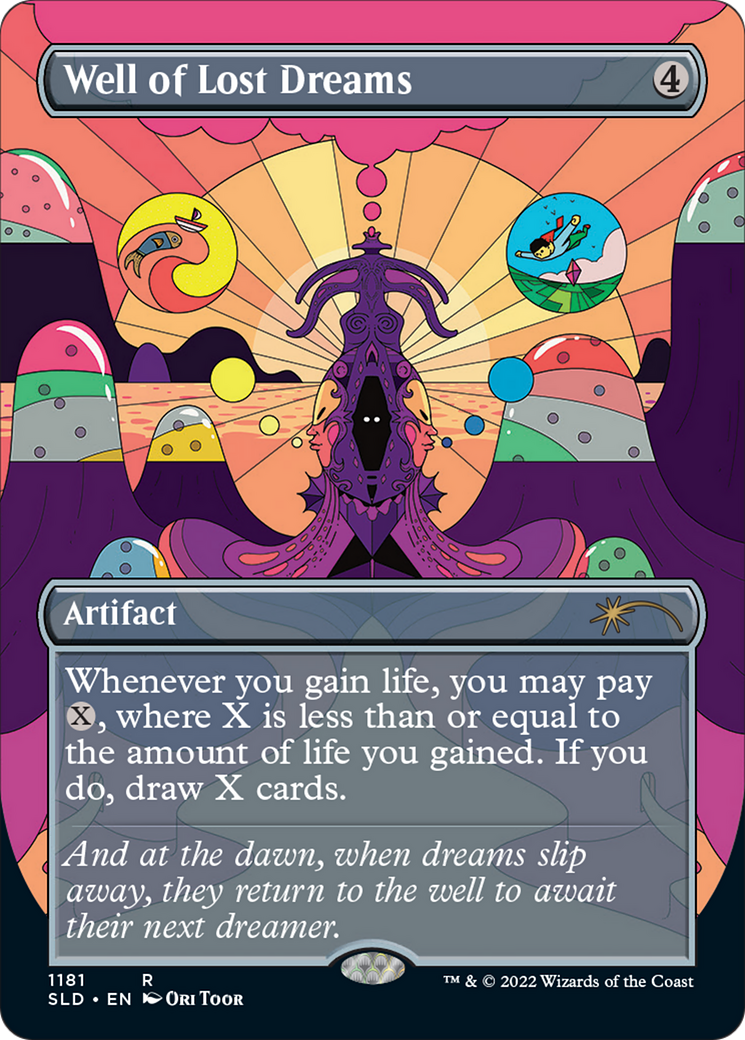 Well of Lost Dreams (1181) (Borderless) [Secret Lair Drop Series] - Magic: The Gathering - Card Brawlers | Quebec | Canada |