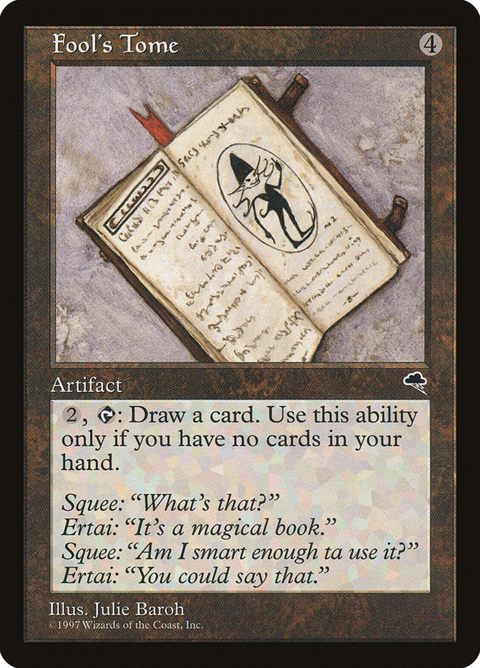 Fool's Tome [Tempest] - Magic: The Gathering - Card Brawlers | Quebec | Canada |
