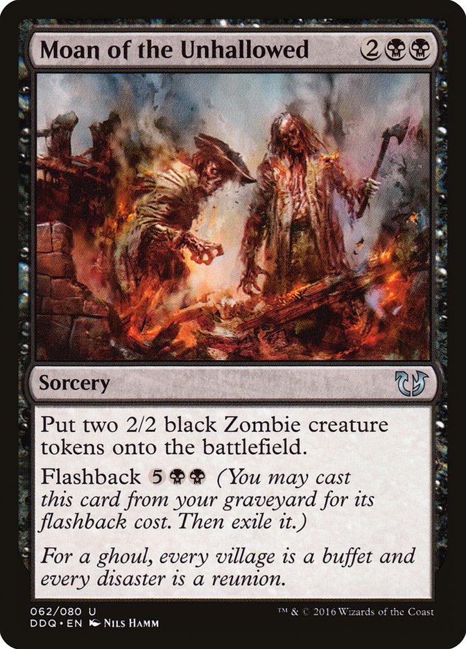 Moan of the Unhallowed [Duel Decks: Blessed vs. Cursed] - Magic: The Gathering - Card Brawlers | Quebec | Canada |