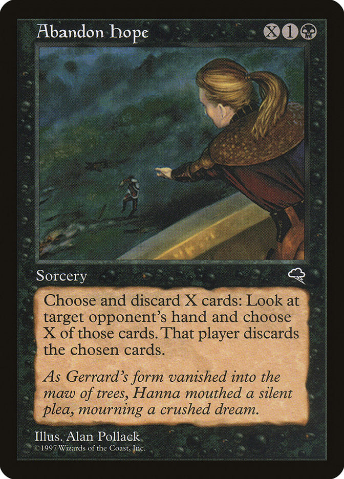 Abandon Hope [Tempest] - Magic: The Gathering - Card Brawlers | Quebec | Canada |