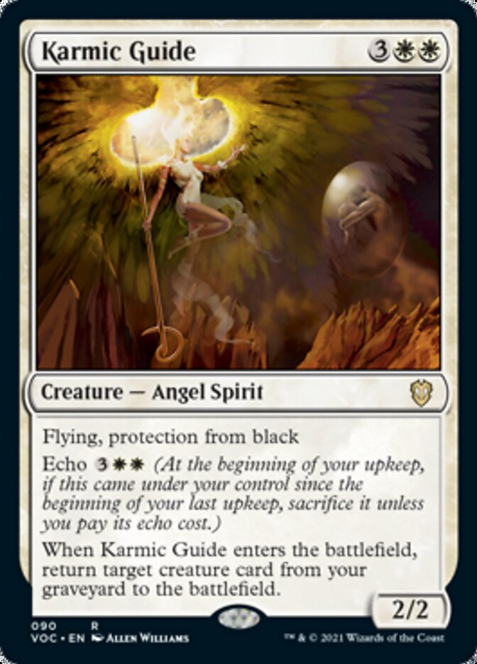 Karmic Guide [Innistrad: Crimson Vow Commander] - Magic: The Gathering - Card Brawlers | Quebec | Canada |