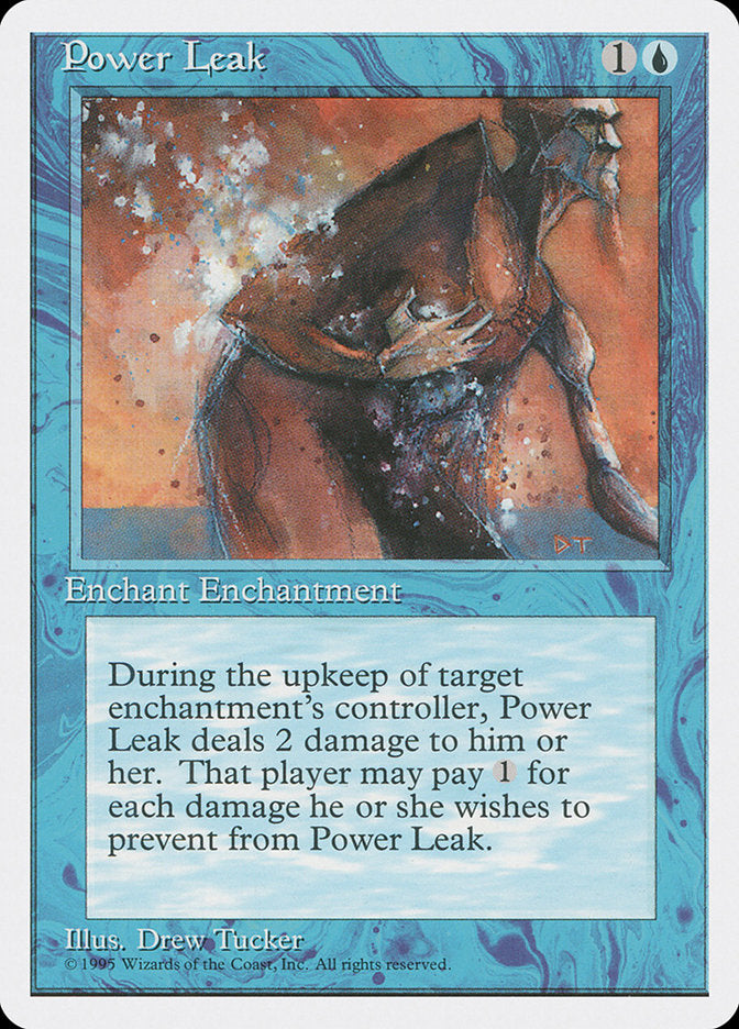 Power Leak [Fourth Edition] - Magic: The Gathering - Card Brawlers | Quebec | Canada |