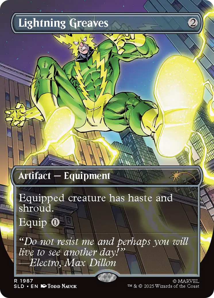 Lightning Greaves (1987) [Secret Lair Drop Series] - Magic: The Gathering - Card Brawlers | Quebec | Canada |