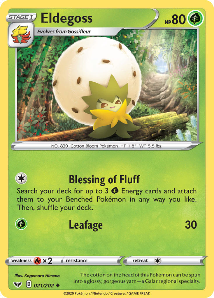 Eldegoss (021/202) [Sword & Shield: Base Set] - Pokémon - Card Brawlers | Quebec | Canada |