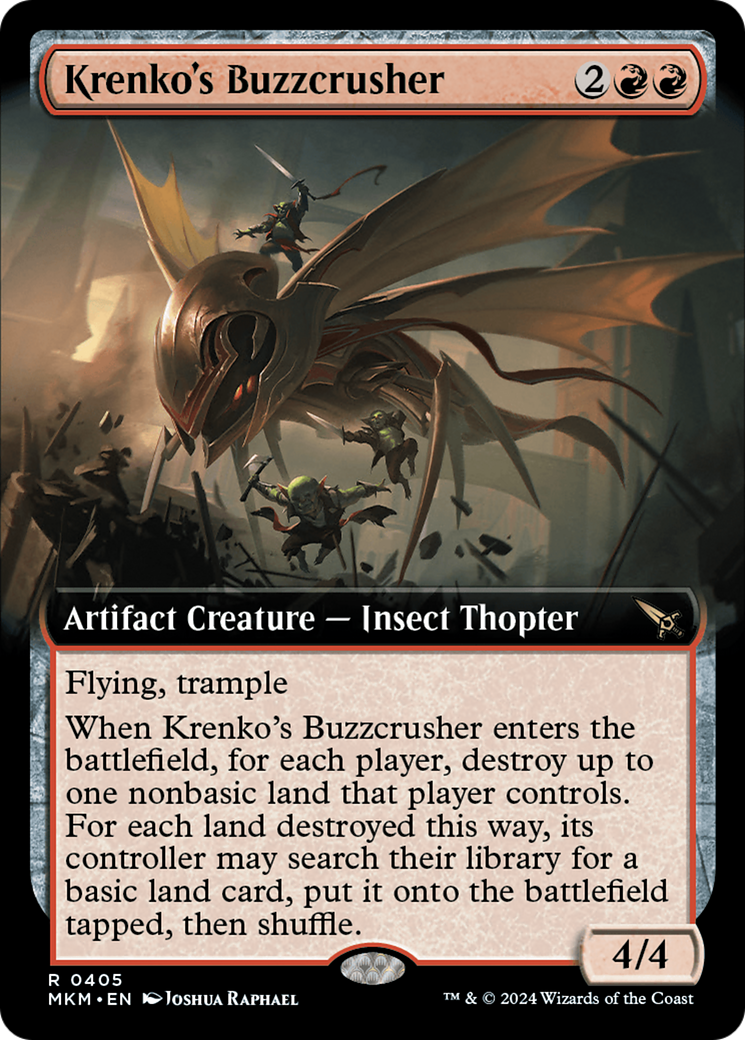 Krenko's Buzzcrusher (Extended Art) [Murders at Karlov Manor] - Magic: The Gathering - Card Brawlers | Quebec | Canada |
