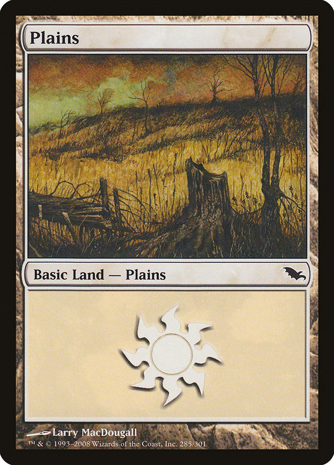 Plains (285) [Shadowmoor] - Magic: The Gathering - Card Brawlers | Quebec | Canada |