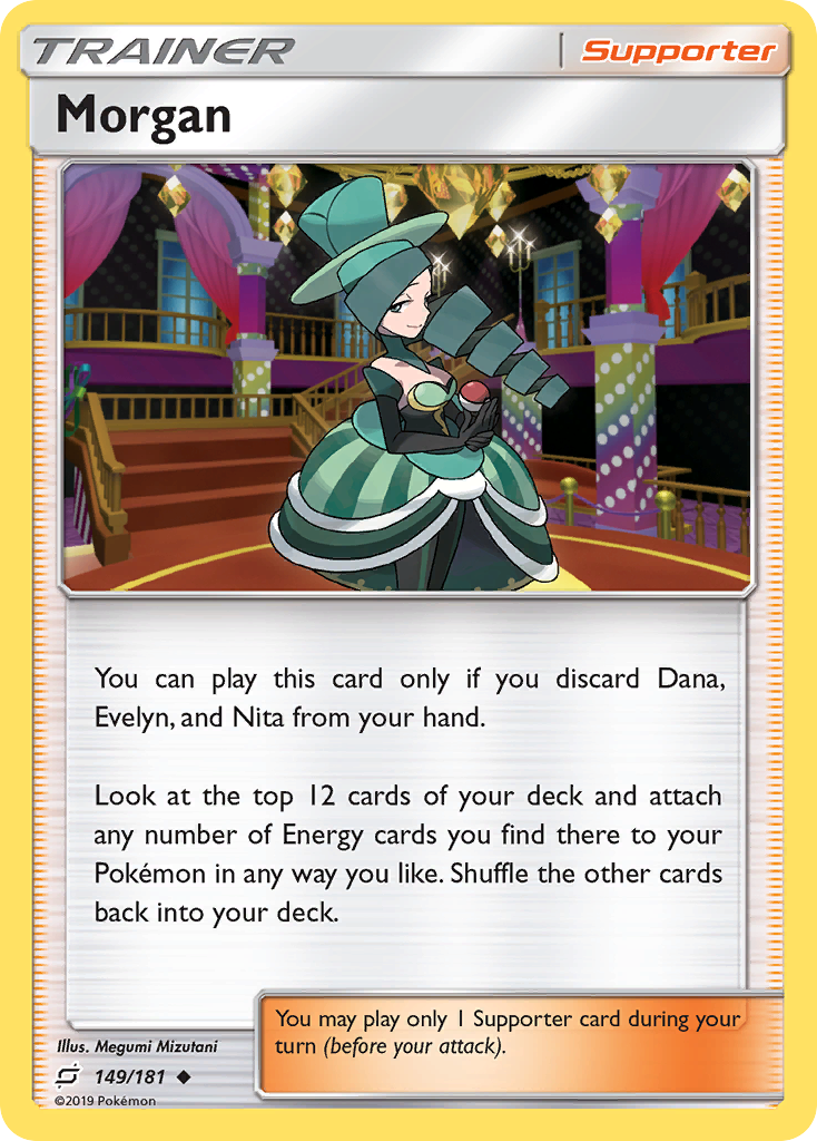 Morgan (149/181) [Sun & Moon: Team Up] - Pokémon - Card Brawlers | Quebec | Canada |