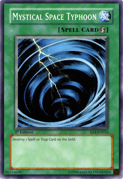 Mystical Space Typhoon [SD4-EN016] Common - Yu-Gi-Oh! - Card Brawlers | Quebec | Canada |