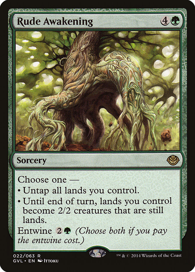 Rude Awakening (Garruk vs. Liliana) [Duel Decks Anthology] - Magic: The Gathering - Card Brawlers | Quebec | Canada |