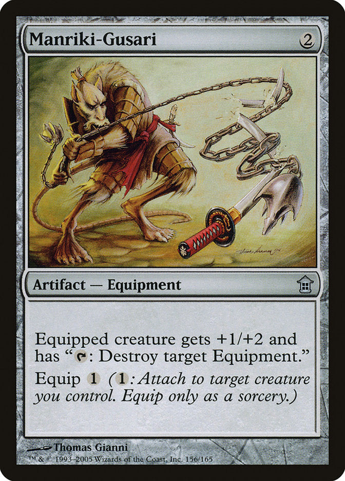 Manriki-Gusari [Saviors of Kamigawa] - Magic: The Gathering - Card Brawlers | Quebec | Canada |