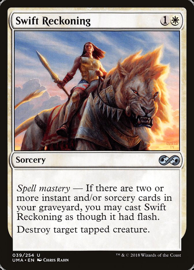 Swift Reckoning [Ultimate Masters] - Magic: The Gathering - Card Brawlers | Quebec | Canada |