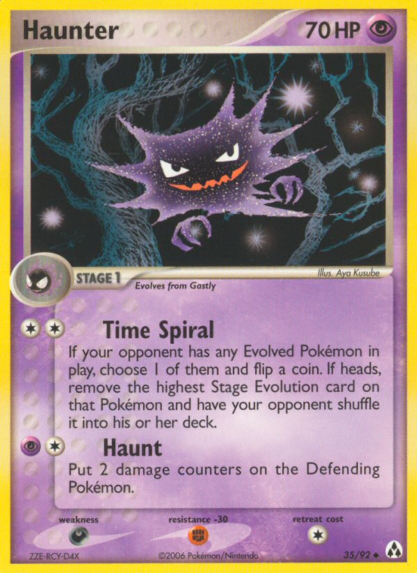 Haunter (35/92) [EX: Legend Maker] - Pokémon - Card Brawlers | Quebec | Canada |