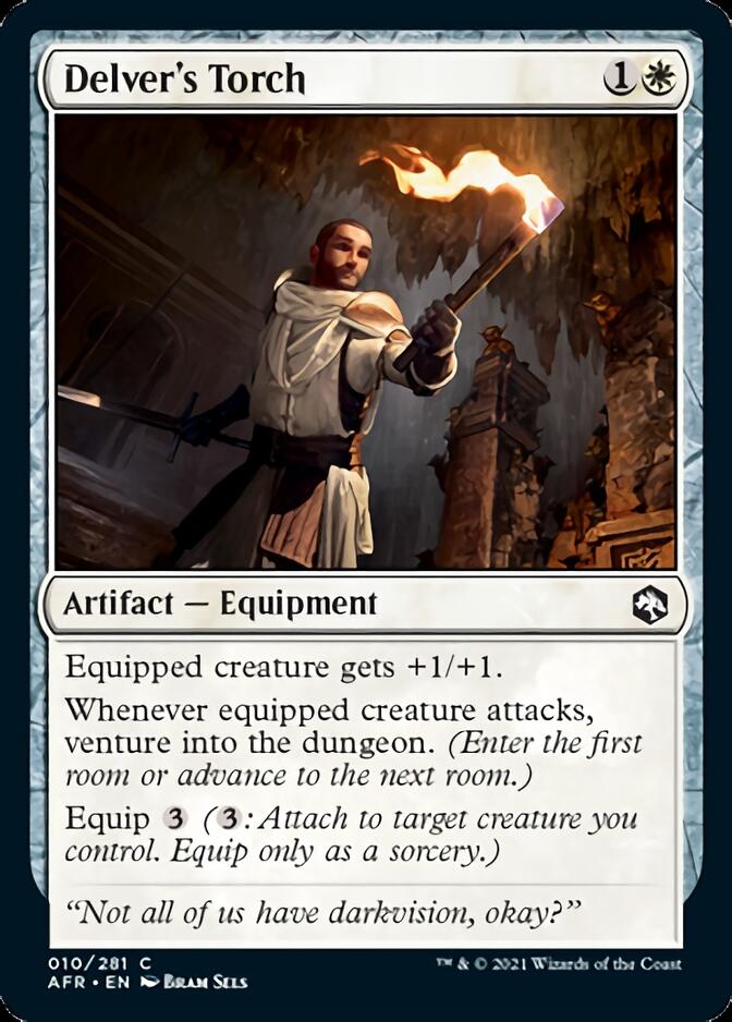 Delver's Torch [Dungeons & Dragons: Adventures in the Forgotten Realms] - Magic: The Gathering - Card Brawlers | Quebec | Canada |