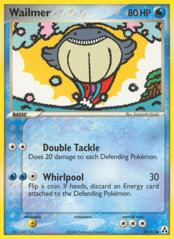 Wailmer (69/92) [EX: Legend Maker] - Pokémon - Card Brawlers | Quebec | Canada |