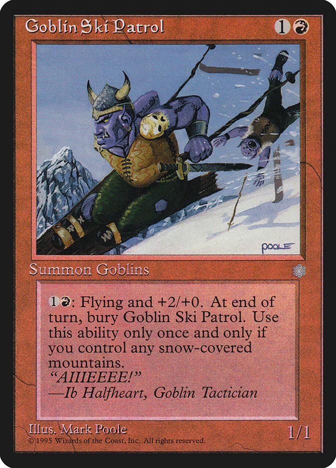 Goblin Ski Patrol [Ice Age] - Magic: The Gathering - Card Brawlers | Quebec | Canada |