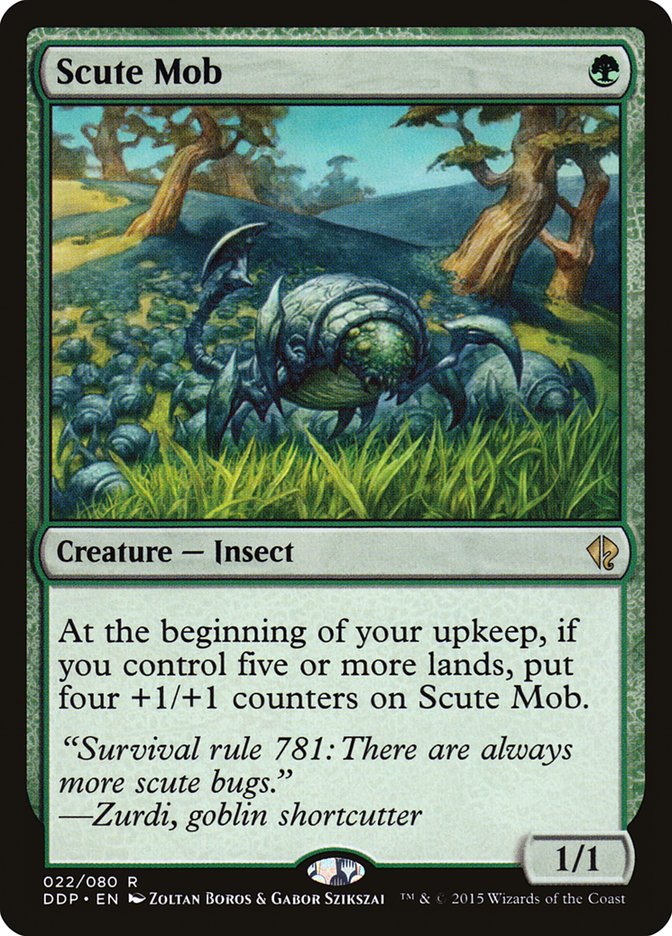 Scute Mob [Duel Decks: Zendikar vs. Eldrazi] - Magic: The Gathering - Card Brawlers | Quebec | Canada |