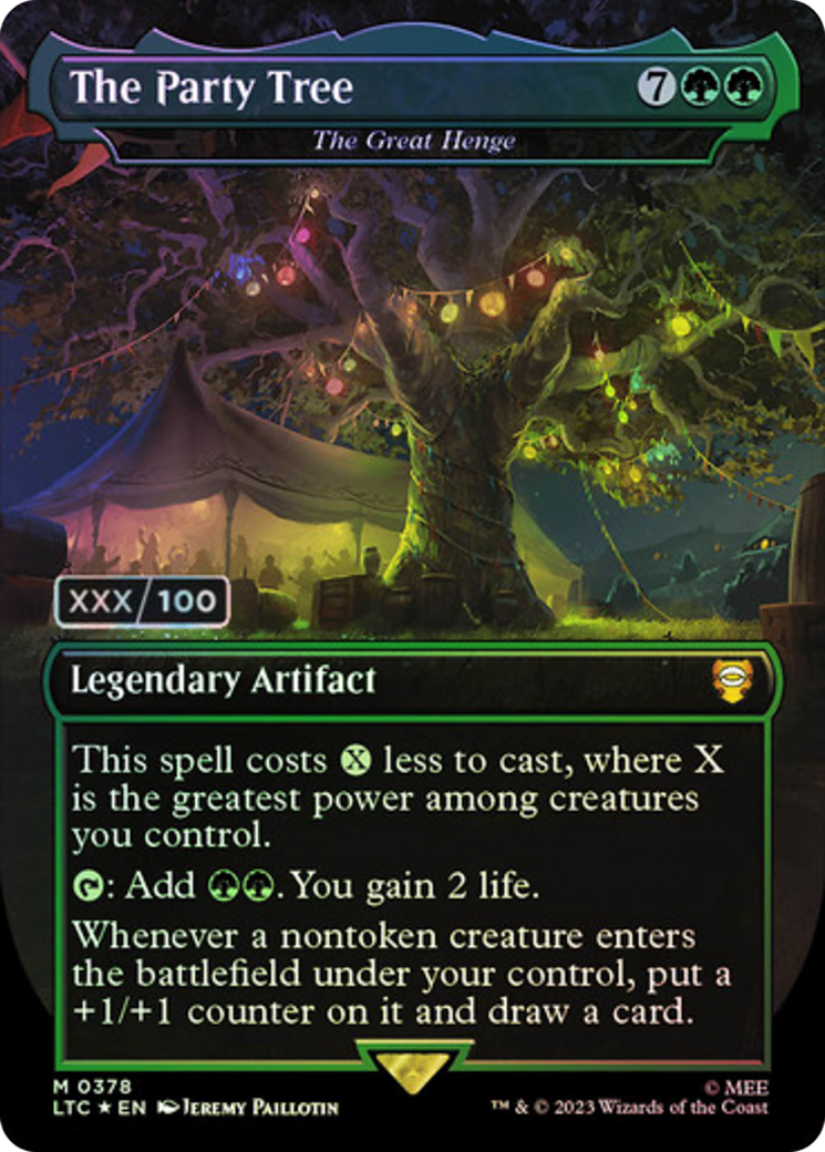 The Party Tree - The Great Henge (Serialized) [The Lord of the Rings: Tales of Middle-Earth Commander] - Magic: The Gathering - Card Brawlers | Quebec | Canada |