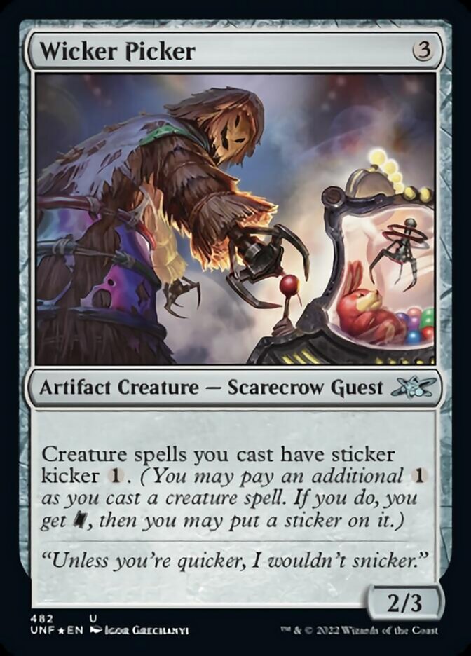 Wicker Picker (Galaxy Foil) [Unfinity] - Magic: The Gathering - Card Brawlers | Quebec | Canada |