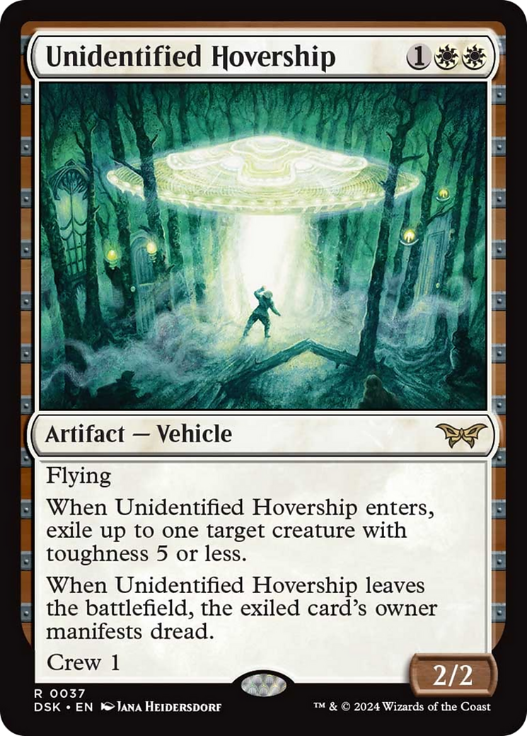 Unidentified Hovership [Duskmourn: House of Horror] - Magic: The Gathering - Card Brawlers | Quebec | Canada |