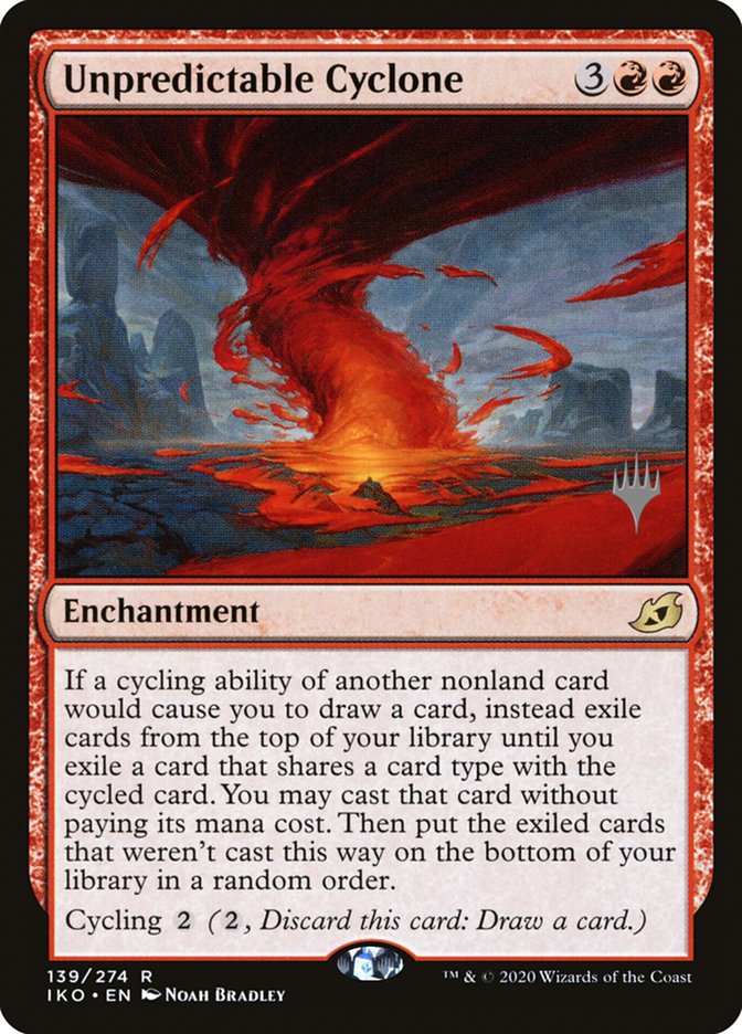 Unpredictable Cyclone (Promo Pack) [Ikoria: Lair of Behemoths Promos] - Magic: The Gathering - Card Brawlers | Quebec | Canada |