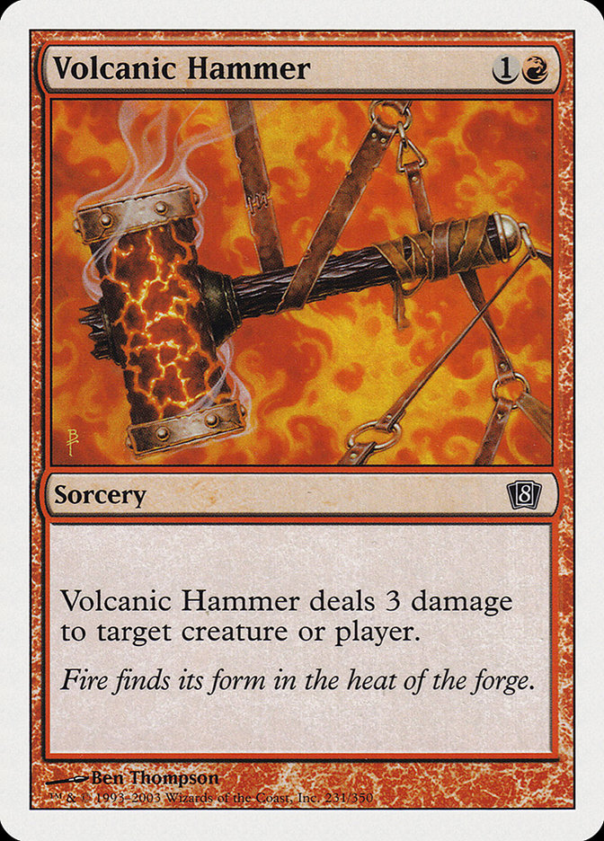 Volcanic Hammer [Eighth Edition] - Magic: The Gathering - Card Brawlers | Quebec | Canada |