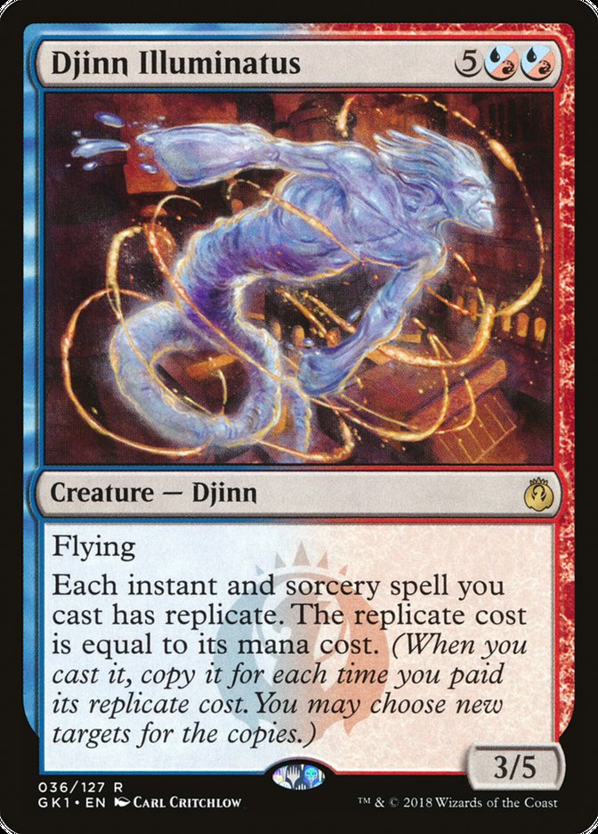 Djinn Illuminatus [Guilds of Ravnica Guild Kit] - Magic: The Gathering - Card Brawlers | Quebec | Canada |