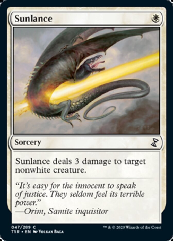 Sunlance [Time Spiral Remastered] - Magic: The Gathering - Card Brawlers | Quebec | Canada |