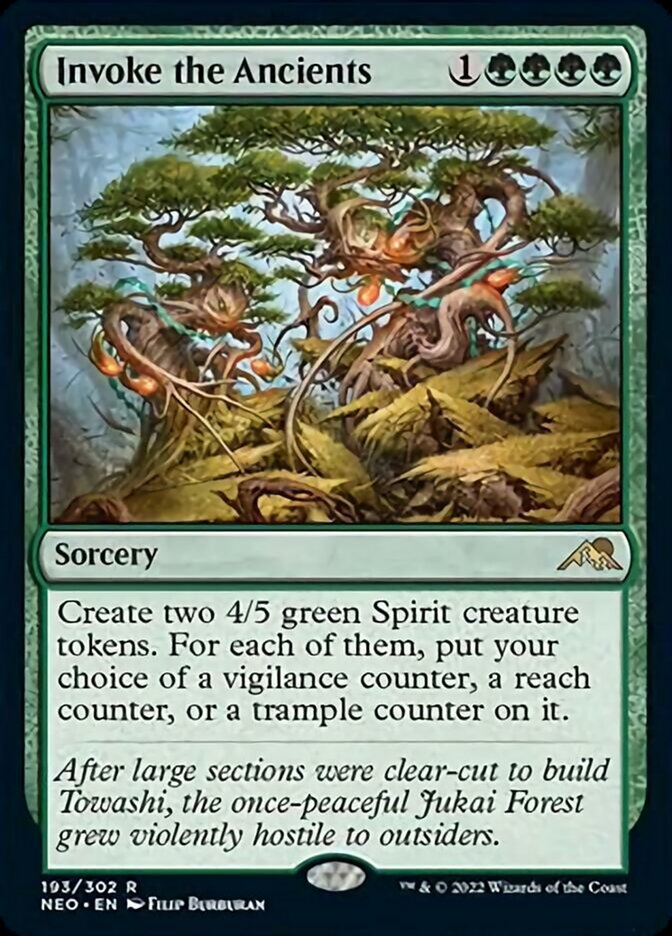 Invoke the Ancients [Kamigawa: Neon Dynasty] - Magic: The Gathering - Card Brawlers | Quebec | Canada |