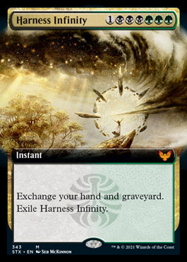 Harness Infinity (Extended Art) [Strixhaven: School of Mages] - Magic: The Gathering - Card Brawlers | Quebec | Canada |