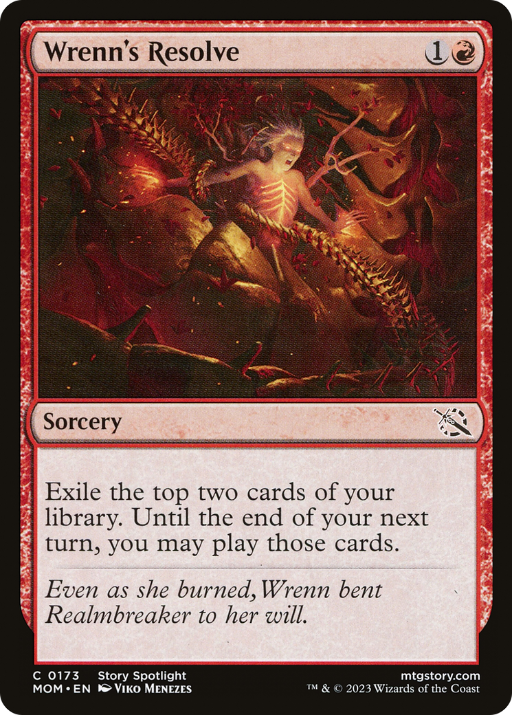 Wrenn's Resolve [March of the Machine] - Magic: The Gathering - Card Brawlers | Quebec | Canada |