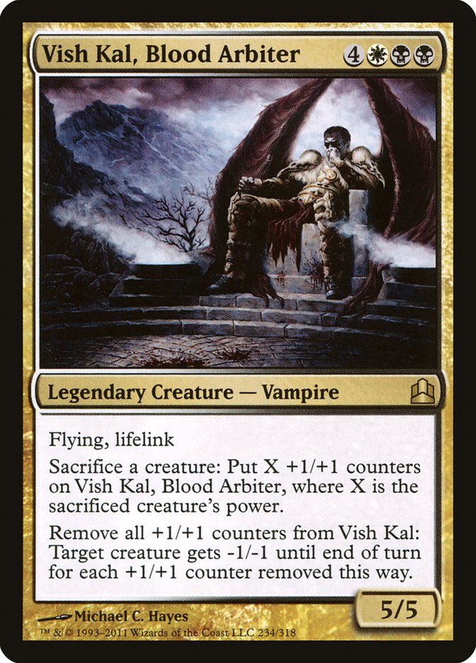 Vish Kal, Blood Arbiter [Commander 2011] - Magic: The Gathering - Card Brawlers | Quebec | Canada |