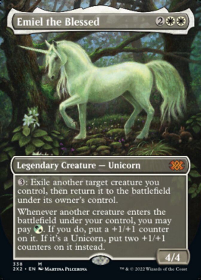 Emiel the Blessed (Borderless Alternate Art) [Double Masters 2022] - Magic: The Gathering - Card Brawlers | Quebec | Canada |