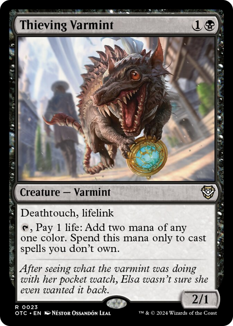 Thieving Varmint [Outlaws of Thunder Junction Commander] - Magic: The Gathering - Card Brawlers | Quebec | Canada |