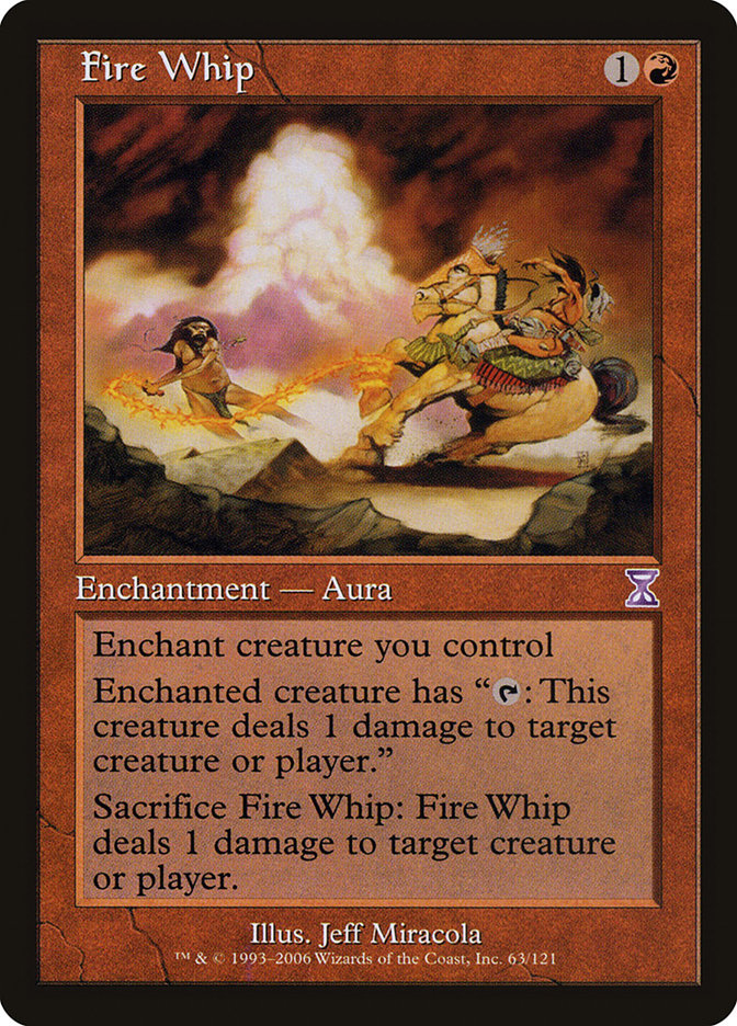 Fire Whip [Time Spiral Timeshifted] - Magic: The Gathering - Card Brawlers | Quebec | Canada |