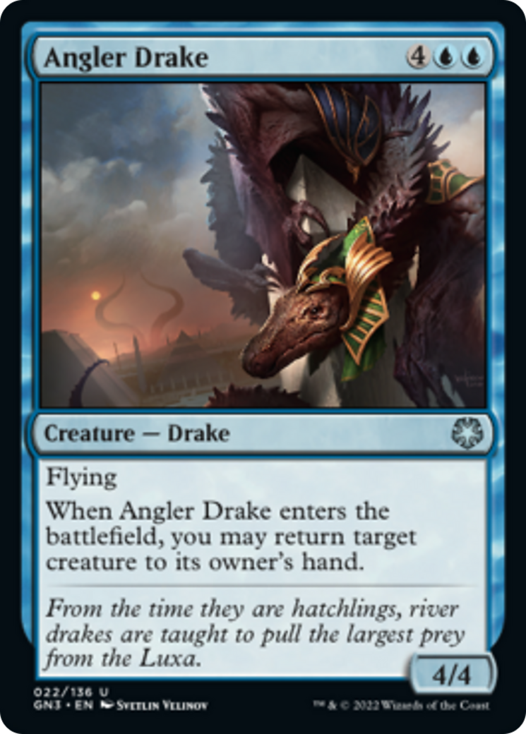 Angler Drake [Game Night: Free-for-All] - Magic: The Gathering - Card Brawlers | Quebec | Canada |