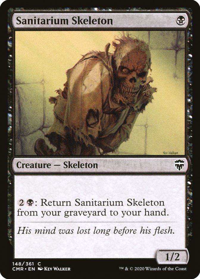 Sanitarium Skeleton [Commander Legends] - Magic: The Gathering - Card Brawlers | Quebec | Canada |