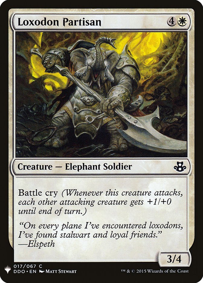 Loxodon Partisan [Mystery Booster] - Magic: The Gathering - Card Brawlers | Quebec | Canada |