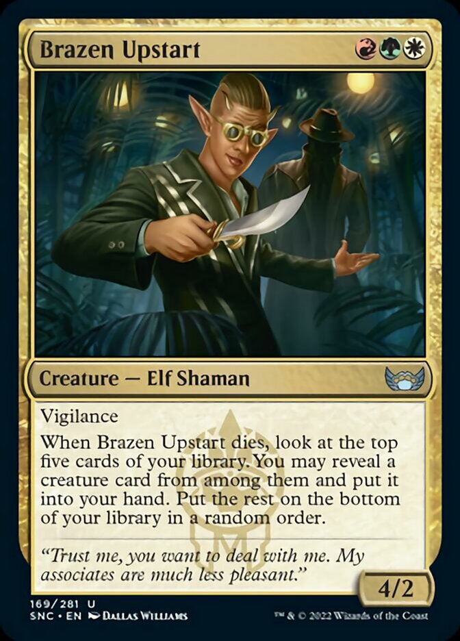 Brazen Upstart [Streets of New Capenna] - Magic: The Gathering - Card Brawlers | Quebec | Canada |