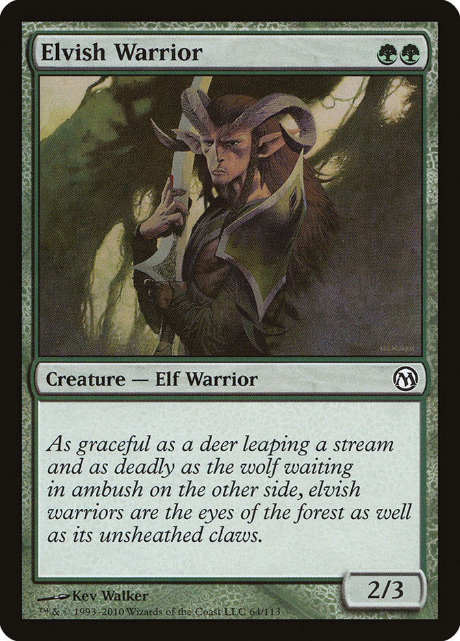 Elvish Warrior [Duels of the Planeswalkers] - Magic: The Gathering - Card Brawlers | Quebec | Canada |